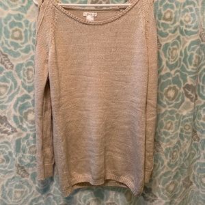 super cute beige sweater